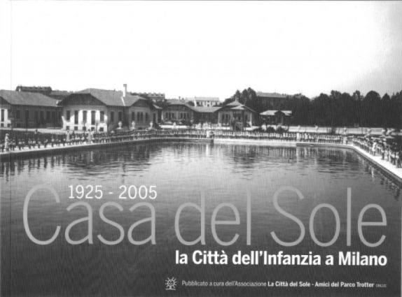 copertina del libro sull'80° della Casa del Sole